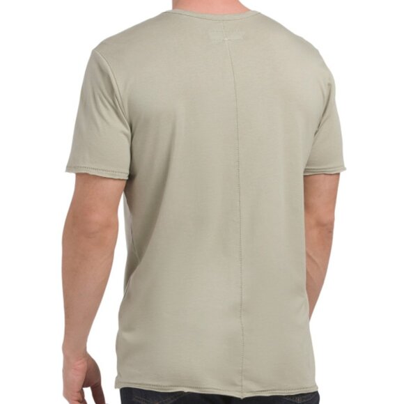 RAG & BONE Slub Knit Jersey Matthew Pocket Tee - Picture 2 of 2